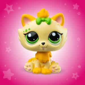 LPS S3 Pet thumbnails_#140 Yellow Kitten